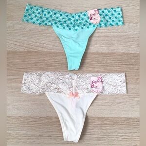Candie's Lace Thong 2-Piece Bundle